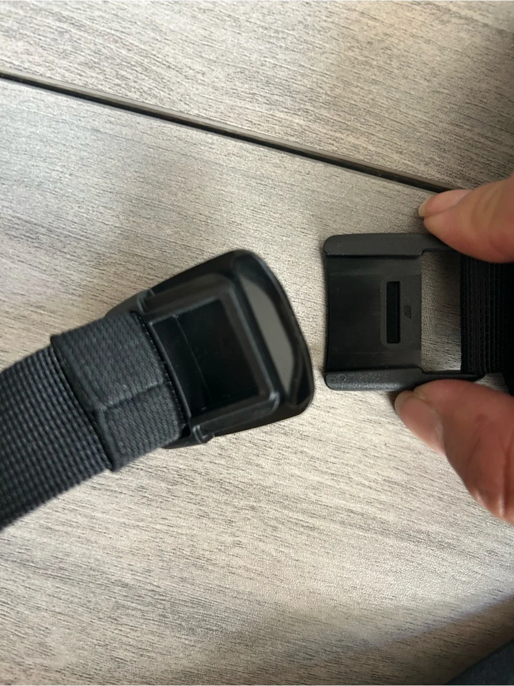 The North Face Black Sling Belt Bag with White Logo